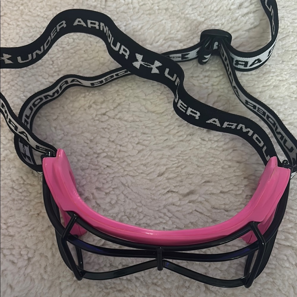 Under Armour Black and White Sports Goggles (Lacrosse) New! - Picture 4 of 4